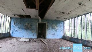 Blonde Solo Babe in Abandoned House