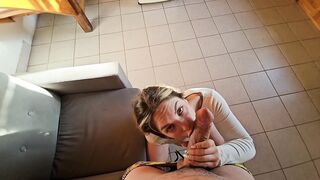 I find my STEPSISTER MASTURBATING and I FINISH IN HER MOUTH after her