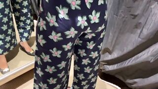 Blowjob in the Fitting Room - Almost Caught by Staff -2