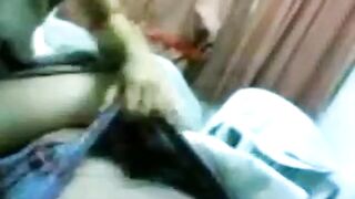 Malay College Babe with Big Tits Pleases Her Boyfriend