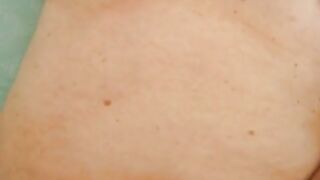 Small tits, big fun: Fucking, fingering & cumming on girly's boobs