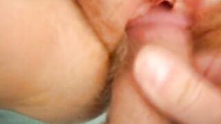 Small tits, big fun: Fucking, fingering & cumming on girly's boobs