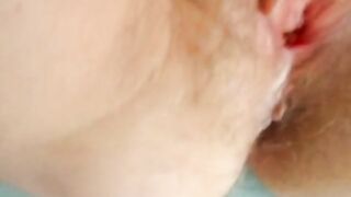 Small tits, big fun: Fucking, fingering & cumming on girly's boobs