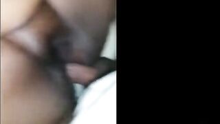 African Amateur Fucks Warm-Pussy Coworker, Unexpected Creampie! -3