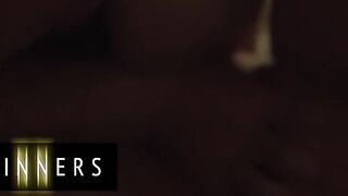 FAMILY SINNERS - Brunette Step Sister Sucks On Her Step Brother's Cock While Her Husband Is Away