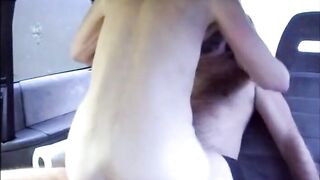 Car Dancing Leads to Outdoor Sex and Orgasm