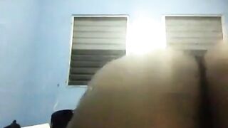 Granny Shows Off Her Big Ass on Webcam