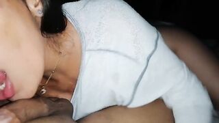 Midnight Blowjob Surprise from Latina Babe