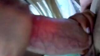 Mom Deepthroats a Massive White Cock