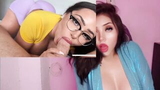 Busty Latina stepsister fucks her hot stepbrother