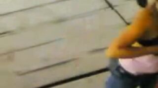 Indonesian Babe's Striptease