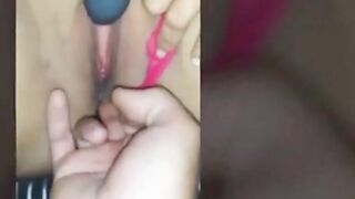 Stortittad svensk frus orgasmkväll