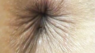 Winking Butthole Close-Up on Webcam