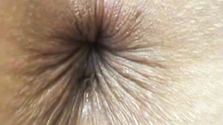 Winking Butthole Close-Up on Webcam