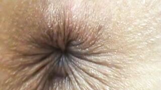 Winking Butthole Close-Up on Webcam