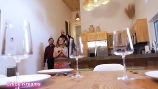 Thanksgiving Breeding Ceremony Bi Orgy! All My Holes Get STUFFED - Chloe Kreams