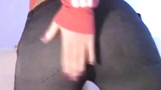 Brunette Plays with Dildo on Webcam