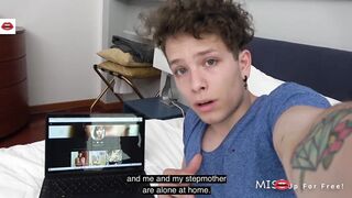 Italian Hot Sex: Stepson Fucks Stepmother