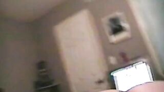 Girl Pleasures Herself with a Sex Toy from Behind