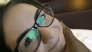 First BBC Experience for 18-Year-Old Brunette Amateur