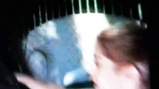 Babysitter Sucks a Big Cock Deep Throat on Webcam