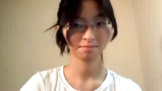 Asian Girl on Webcam Masturbating
