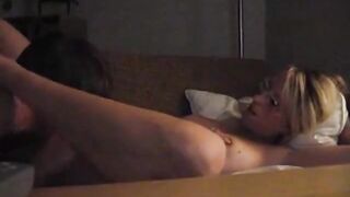 Big-Tits Amateur Couple's Homemade Sex Tape -2