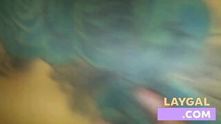 Tattooed Chick Takes BBC in the Ass -2