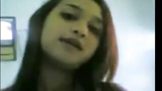 Amateur Asian Couple's Warm-Up Session