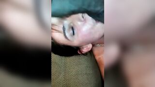 Interracial Blowjob: Slut Craves BBC Cum