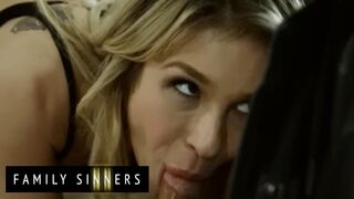 FAMILY SINNERS - Thick Latina Gets Her Juicy Ass Pounded From The Back By Her Step Brother