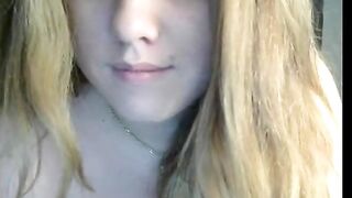 Russian Webcam Girl with Huge Breasts