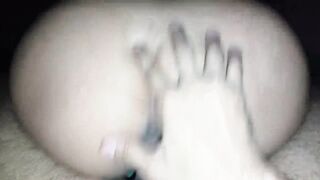 BBW stepsister with huge ass bounces on her stepbrother's cock