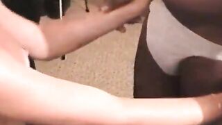 Interracial Threesome in a Motel Room