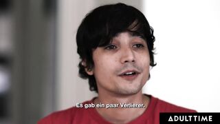 ADULT TIME - Eliza Ibarra Puts On Wrong Glasses & Fucks Her Stepbro Instead Of BF! GERMAN SUBTITLES