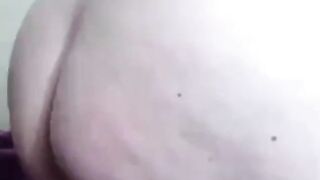 Big Redhead BBW Plays with Sex Toy Outdoors on Webcam