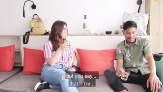 Stepsister lets Stepbrother See her White Pussy