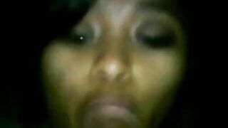 Singaporean Babe Wanie with Big Tits Gives a Blowjob