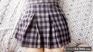 Horny Schoolgirl Wants My Dick in Her Virgin Pussy - 60FPS