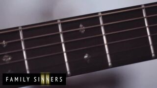 FAMILY SINNERS - Blonde MILF Bounces Her Round Ass On Her Stepson’s Thick Cock For Intense Pleasure