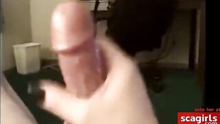 Femdom Amateur Handjob Cumshot