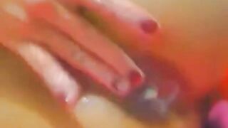 Asian Amateur Rosebud Fists Herself