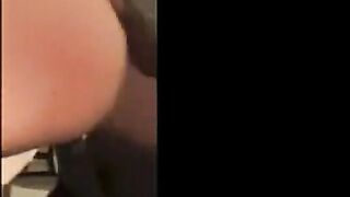 Tiny Asian College Girl Takes on a Big Black Cock