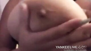 Huge Natural Latina Boobs