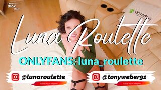 Stepmom teaches stepson how to fuck / Hot Milf Luna Roulette