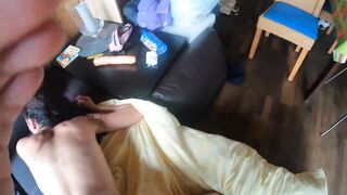 Big-Tit Brunette MILF's Rough Anal Pounding