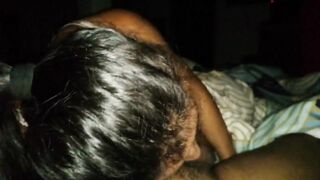 Cute brunette's kinky BDSM blowjob and fisting POV