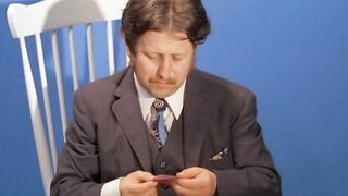 Vintage-deutscher Humor mit einem haarigen Touch