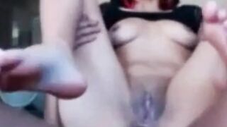 Black Guy Anal with White Girl on Webcam -2