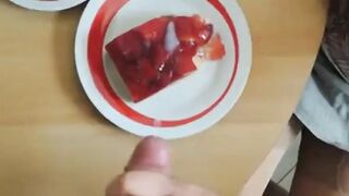 Deutscher Amateur-Blowjob mit Abspritzen